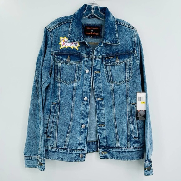 Members Only x Rugrats Chucky trucker denim jacket - Picture 5 of 12